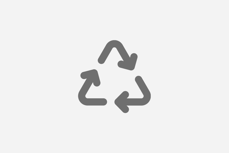 Recycling icon.